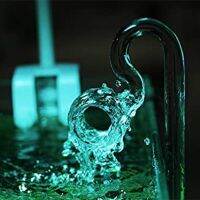 Aquarium Fish Tank Outlet Water Spin Outflow Lily Pipe Filter Accessories 10mm 13mm 17mm Transparent Glass Hang On Design