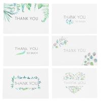 Best Paper Greetings 48 Pieces Thank You Notes with Brown Kraft Envelopes, Handwritten Style for Baby Showers &amp; Wedding