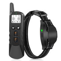 ZZOOI Electric Dog Training Collar Pet Remote Control Waterproof Rechargeable Vibration Sound With LCD Display Suitable For All Dogs