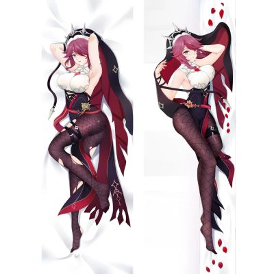 ปลอกหมอนอิง ลายเกม Genshin Impact Rosaria Dakimakura ขนาด 60x180 ซม. สําหรับตกแต่ง DIY