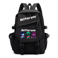 Deltarune ลายการ์ตูน spamton กระเป๋าเป้สะพายหลัง กระเป๋านักเรียนลำลองสำหรับนักเรียนมัธยมต้น