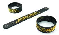 PIERCE THE VEIL ริสแบนด์ วงดนตรี wristband ร็อค อีโม เดธ แทรส เมทัล ป๊อป เกาหลี วัสดุ ยางซิลิโคน เกรดพรีเมี่ยม ปั๊มนูน พรีเมี่ยม 2-3 วันรับของ PTV122NNN