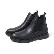 Giày da chelsea boots MĐ G1222 da loại tốt, đế cao mũi tròn