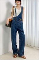 【YD】 New Fashion Slouchy Baggy Jeans Ladies Streetwear Asymmetry Waisted Wide Legs Denim Pants