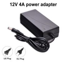 [Hot K] อะแดปเตอร์เครื่องชาร์จอุปกรณ์ไฟ12V/4A 48W สำหรับโคมไฟตั้งโต๊ะจอแอลซีดี