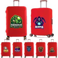 For 18-32 Inch Travel Luggage Elastic Protectives Cover Suitcase Cases Teamlogo Print Trolley Case Accessories Protector Covers