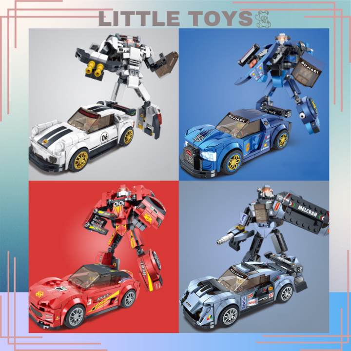 little-toys-โมเดล-หุ่นยนต์แปลงร่าง-รถแปลงร่าง-ของเล่นเด็ก-เลโก้-รถแข่ง-รถtransformers-รถของเล่น-ฟิกเกอร์-รถของเล่น-พร้อมส่ง