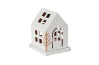 Tea Light Holder Winter Village Luminary Small