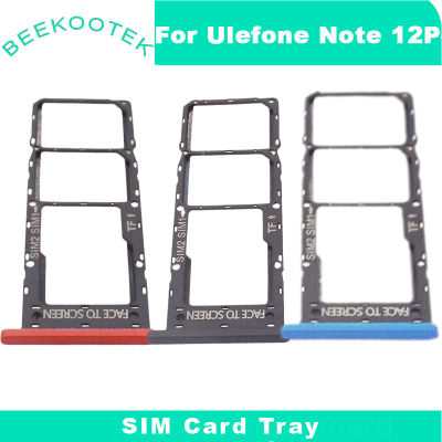 ใหม่ Original Ulefone Note 12P ผู้ถือซิมการ์ดซิมการ์ดถาดซ่อมอุปกรณ์เสริมสำหรับ Ulefone Note 12P สมาร์ทโฟน-fbgbxgfngfnfnx