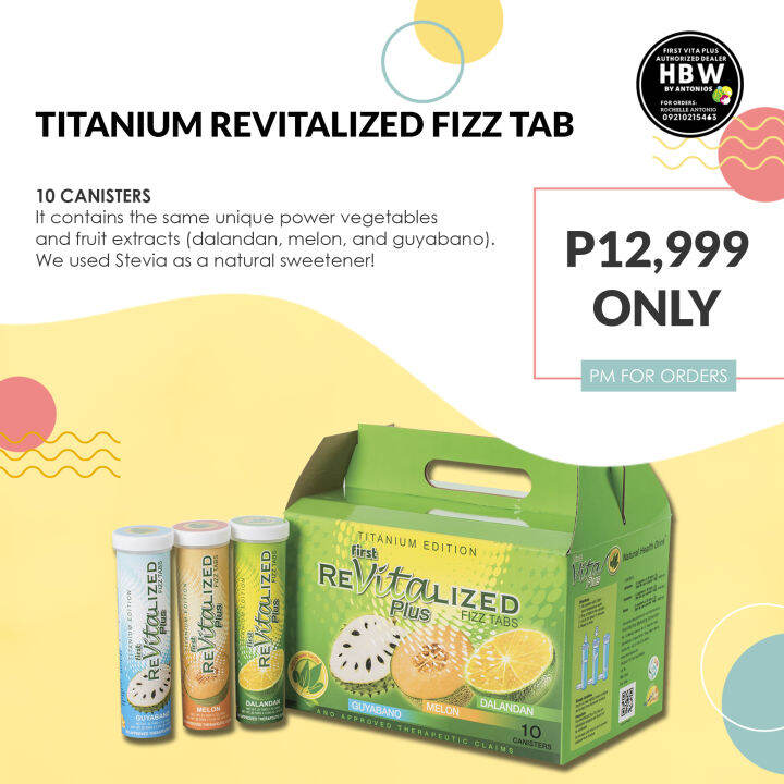 TITANIUM REVITALIZED FIZZ TAB Lazada PH