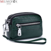 Luxury Wristlet Women Small Wallet and Purse Girls Short PU Leather Credit Card Holders Wallets Ladies Coin Purses Double Zipper