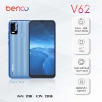 ส่งฟรี ส่งไว Lava Benco V62 (2+32GB)ขนาดหน้าจอ 6.1นิัว กล้องหลัง 12ล้านพิกเซล แบตเตอรี่ 3,500mAh. ประกันศูนย์1ปี