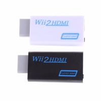 WII คุณภาพสูง1080P สายเชื่อมต่อ HDMI WII เป็น HDMI 1080P อะแดปเตอร์ Wii ไปยังตัวแปลง HDMI Wii 2ขั้วต่อเสียงวิดีโอแปลง