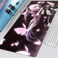 Anime Hololive Mousepad อุปกรณ์เกมแล็ปท็อปยาง Tapis De Souris แผ่นรองเมาส์ Kawaii ขนาดใหญ่ Mat Alfombrilla Raton