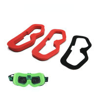 Three-Piece Set (1PC Thick 1PC Thin 1PC Sticky Board) FPV Goggles Prevent Light Leakage Sponge Mat for Fatshark HDO2