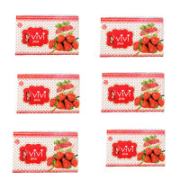 Vivi plus Strawberry Mixed Collagen(สตอเบอร์รี่มิกซ์คอลลาเจน)เผาผลาญไขมันส่วนเกิน)6 กล่อง