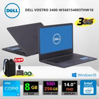 โน๊ตบุ๊ค Dell Vostro W568154003THW10 [Corei3/8GB/SSD 256GB/14"FHD/ประกัน3ปี]