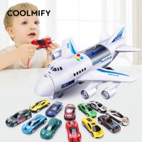 Large Size Boys Toy Airplane Model Music Story Simulation Track Inertia Aircraft Passenger Plane Kids Airliner Toy Car Gifts