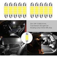 、‘】【； 5Pcs/Lot Dome Light 31Mm 36Mm 39Mm 41Mm Car COB 1.5W DC12V Interior Car LED Bulbs Lamp Interior Dome Lights Plate Lamps Bulbs