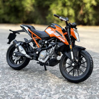 Maisto 118 KTM 250 Duke รถจักรยานยนต์รุ่นของเล่นยานพาหนะคอลเลกชัน Autobike Shork-Absorber ปิดถนน Autocycle ของเล่นรถ