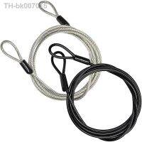 ◇  100CM/3.3Ft Long Travel Security Cable LockBraided Steel Coated Safety Cable Luggage LockSafety Cable Wire Rope