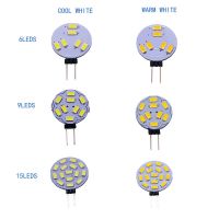 【✲High Quality✲】 yanjina85828158 2W G4 Led Bi-ไฟเสียบ Mini G4สปอตไลท์ไฟ Led หลอดไฟสีขาวอุ่น/ไฟสปอร์ตไลท์สีคูลไลท์ Led ข้าวโพดโคมไฟ Led หลอดไฟ360 Degrees10pcs12v