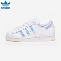 Adidas Womens Originals Superstar J FV3139 hologram white Sneakers (Size-mm)