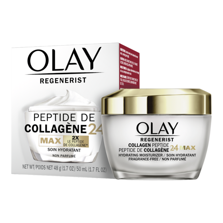 Olay Regenerist Collagen Peptide 24 Max 2x Collagen Peptide Hydrating Moisturizer Fragrance Free 2149