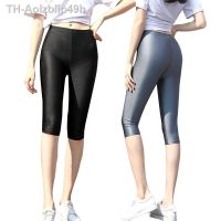 Aolzbiip49h INDJXND ผู้หญิงกางเกงขายาวเซ็กซี่ฤดูร้อน Capris เอวสูง Jeggings หญิงฟิตเนสสั้นกางเกงใหม่ ยืดหยุ่น