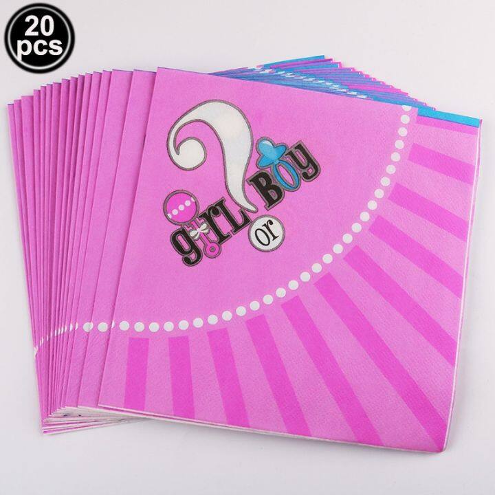 gender-reveal-party-disposable-tableware-pink-blue-paper-plate-cup-banner-boy-or-girl-gender-reveal-baby-shower-party-decoration