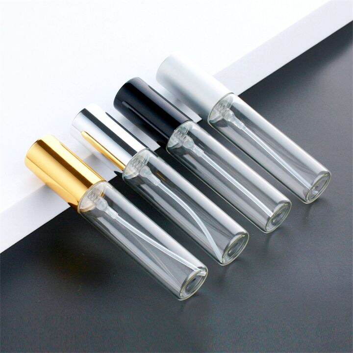 5ml-10ml-15ml-parfume-atomizer-empty-pump-sample-bottle-silver-gold-glass-refillable-portable