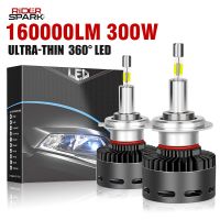 H7 LED Canbus 360 160000LM 300W H4 H11 H1 HB3 9005 HB4 9006 HIR2 9012 BiLED Projector Lens Car Headlight Bulb fog lamp 6000K Bulbs  LEDs  HIDs