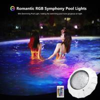 7 Colors Remote Controlled LED Pool Submersible Light Outdoor Pond Fountain Vase Garden Garden Party Night Lamp Decoration