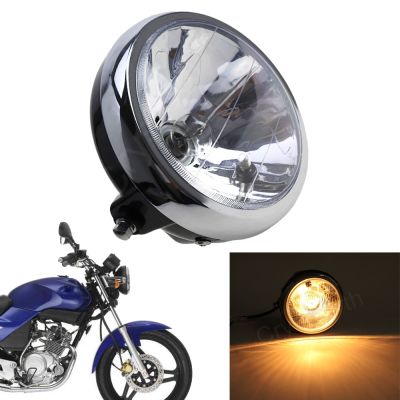 7 Round Motorcycle Headlight Headlamp Lighting Head Lamp For Yamaha YBR125 YBR 125 2002-2013 03 04 05 06 07 08 09 10 11 12 13