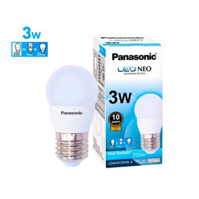 HOT** หลอดไฟ LED Bulb NEO 3W ขั้ว E27 แสง COOL DAYLIGHT (สีขาว) ส่งด่วน หลอด ไฟ หลอดไฟตกแต่ง หลอดไฟบ้าน หลอดไฟพลังแดด