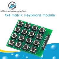 【❐】 3RT LLC 4X4 Matrix 16ปุ่มกดคีย์บอร์ดโมดูล16ปุ่ม Mcu สำหรับ Arduino