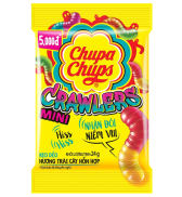 Kẹo Dẻo Hương Trái Cây Hỗn Hợp Crawlers Mini Chupa Chups Dây 8 gói x 24g