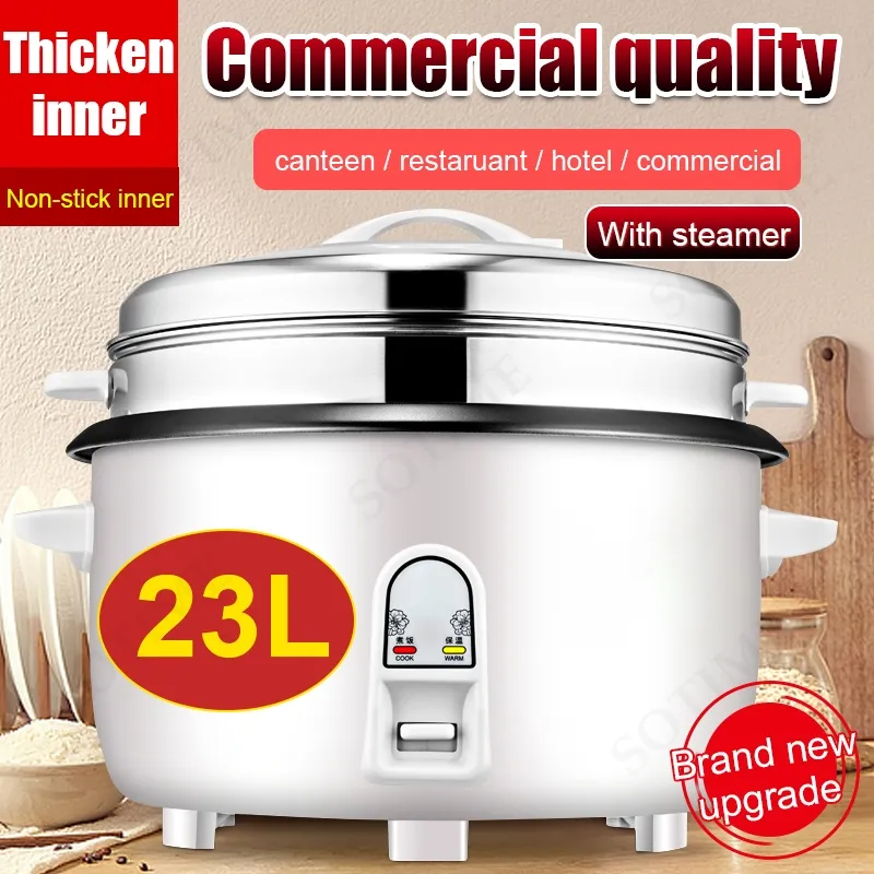  Rice Cooker, (10-23L) Large Capacity,for Commercial