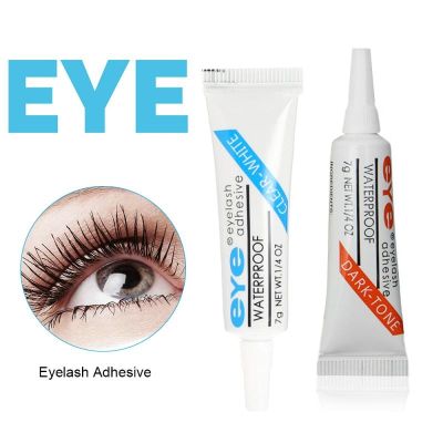 Quick drying False Eyelash Glue White/Black Glue Waterproof Long Lasting Extension Makeup Adhesive Eye Makeup Tools TSLM