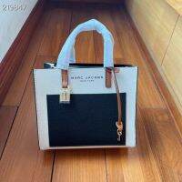 2023 new Nnjj Color-Blocking Cowhide Portable Diagonal Bag