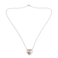 Double Heart Rose Gold Cremation Urn Necklace Pendant Funnel Fill Kit Keepsake Memorial Ashes