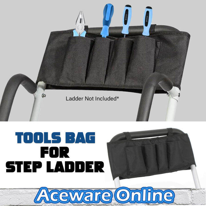 Step Ladder Tool Bag Ladder Hanging Bag Accessory Ladder Tools Storage