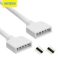 [Vktech] LED Light Strip Extender Wire RGB 4pin/ 5Pin Lamp Bar Extension Cable Accessories