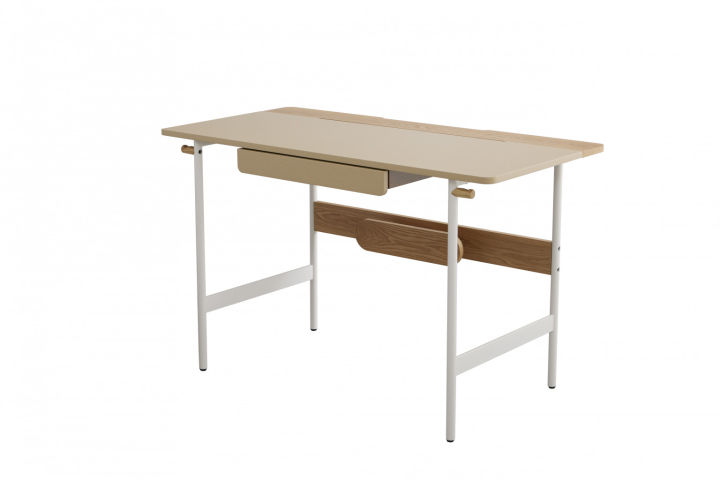 modernform-โต๊ะทำงาน-whomo-120x60x75-ท็อปmdfทำสีเบจ-ขาเหล็กขาว