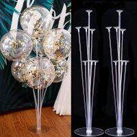 1/2 set Latex Balloon Holder Balloons Stand Column Confetti Ballons Wedding Birthday Party Decor Kids Baby Shower Balons Support