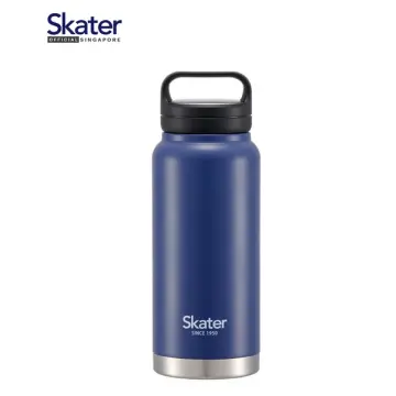 Skater-straw Stainless Steel insulated water bottle (400ml