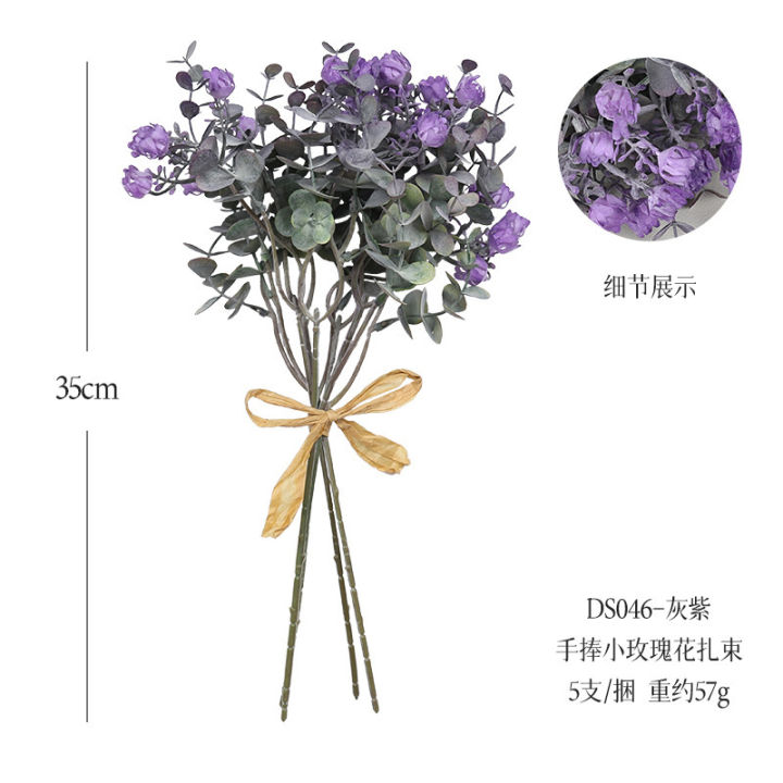 huifa-ชุดดอกไม้แบบมือถือรวมการจัดดอกไม้ในบ้านดอกไม้เทียม-diy