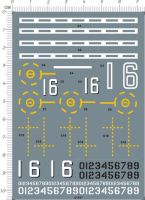 1700 Chinese PLA Navy Liaoning Aircraft Carrier Model Kit Water Slide Decal