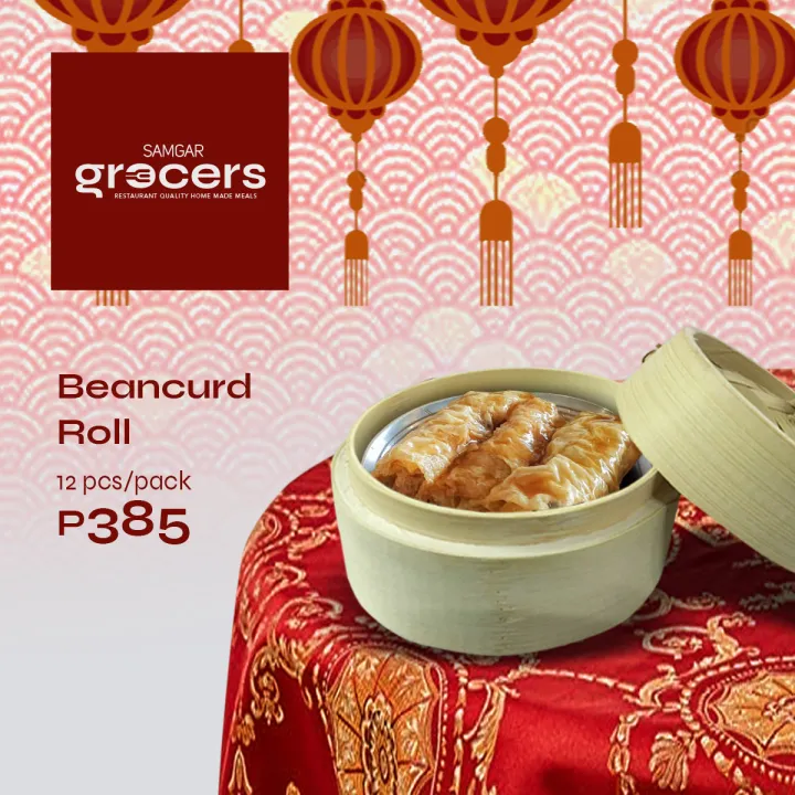 SAMGAR Grocers Special Beancurd Roll or Tofu Skin Roll Authentic