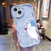 เคสโทรศัพท์สามมิติ TPU กันตกสำหรับ VIVO Y16 Y22 Y22S Y75 Y55การ์ตูนโดราเอมอน T1